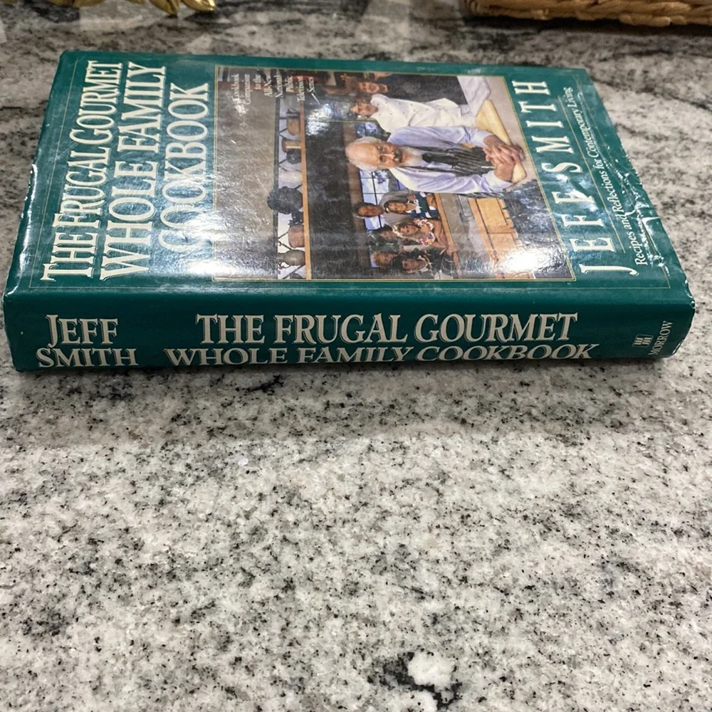 First Edition 1992 HC The Frugal Gourmet ‘Whole Family Cookbook’
